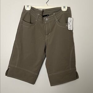 Women’s Olive bike althetic outdoor hiking biking shorts